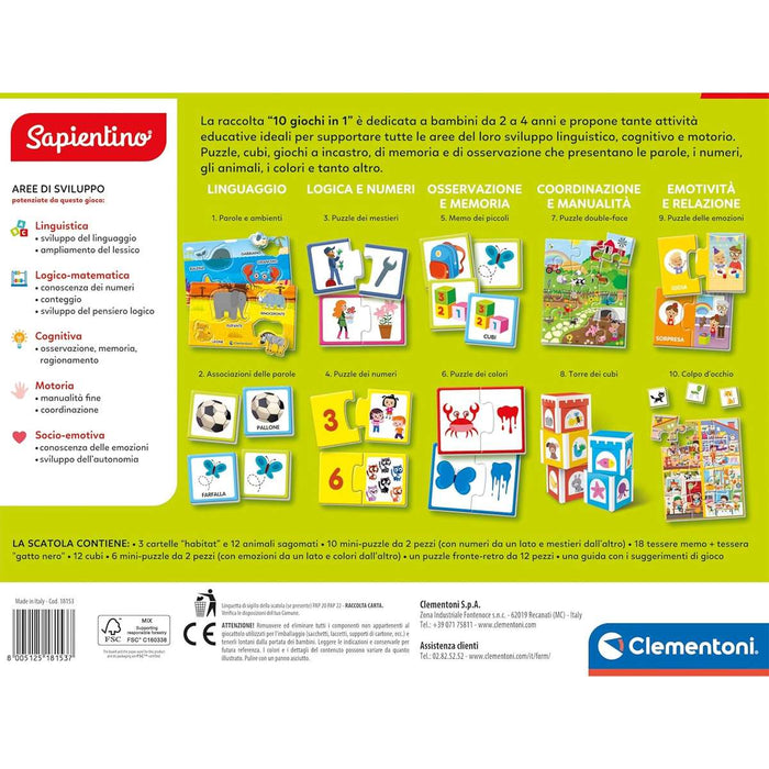 CLEMENTONI Sapientino 10 Giochi In 1 - 18153