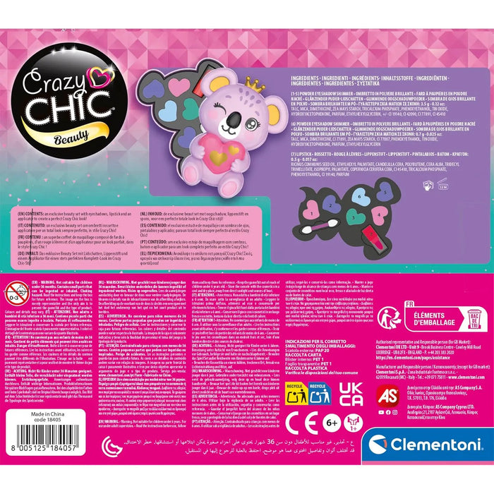 CLEMENTONI Crazy Chic Trousse Koala Spark