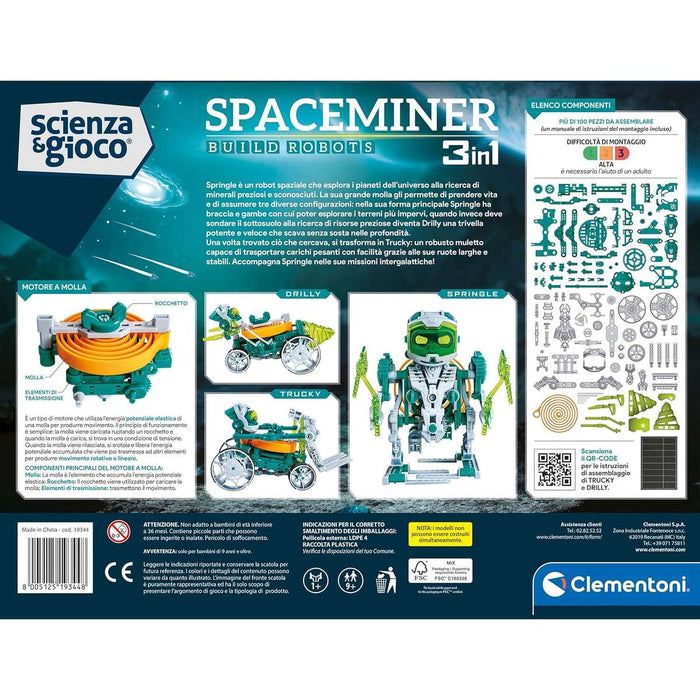 CLEMENTONI Spaceminer - 19344