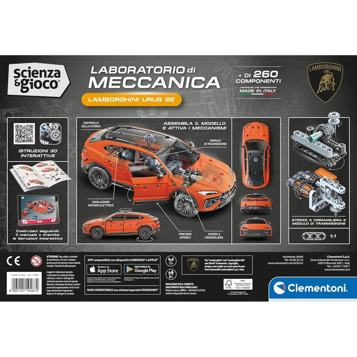 CLEMENTONI Laboratorio Di Meccanica Lamborgini Urus
