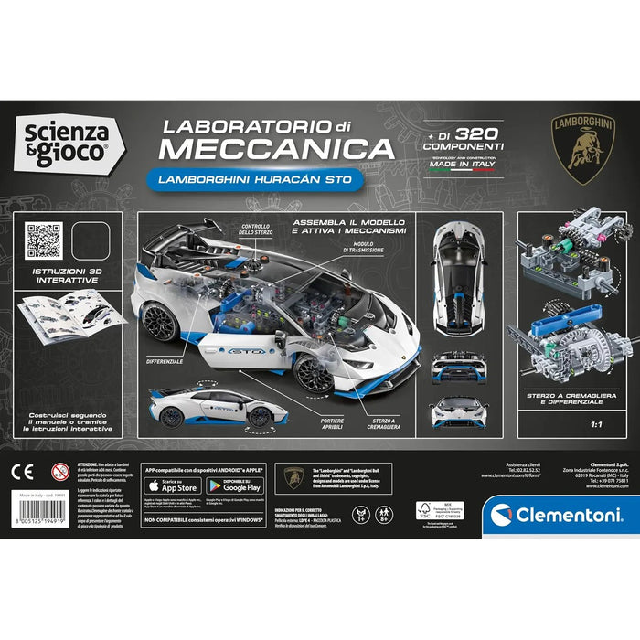 CLEMENTONI Laboratorio Di Meccanica Lamborghini Huracan