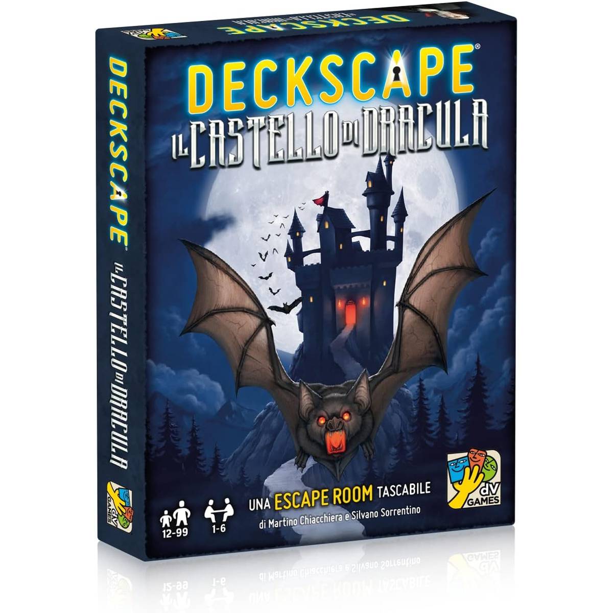 Deckscape - Dietro Il Sipario: Gioco Di Carte Escape Room Tascabile - Edizione Italiana