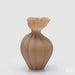 EDG Vaso Flow Sinuoso H 30 Cm Marrone Chiaro