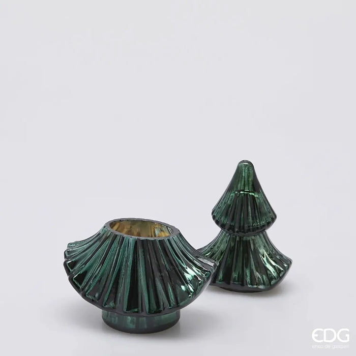 EDG Candela Forest Albero Di Natale H 20 Cm Fragranza Mission Fig & Jasmine