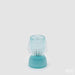 EDG Lampada Da Tavolo Biforma A Righe Led H 13 Cm D 9 Cm Celeste - 7600258A881