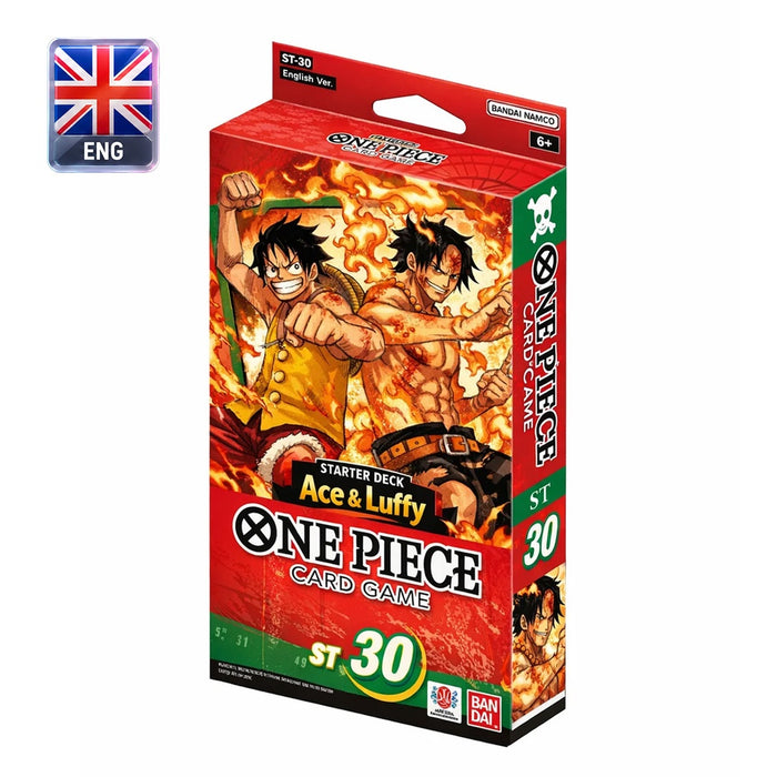 BANDAI One Piece Starter Deck Ace E Luffy St30 Eng