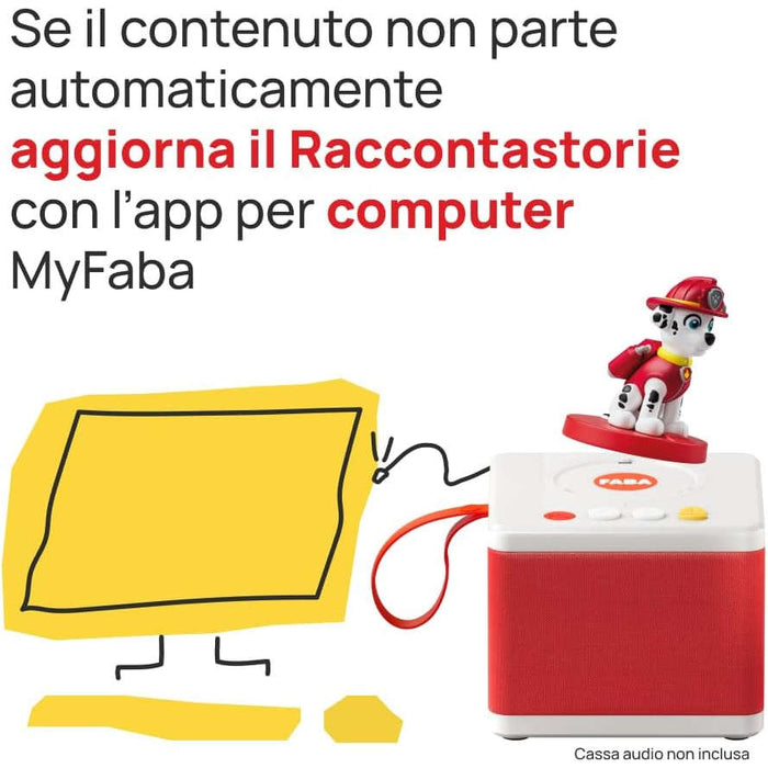 FABA Paw Patrol La Squadra Dei Cuccioli Marshall - FFR15303