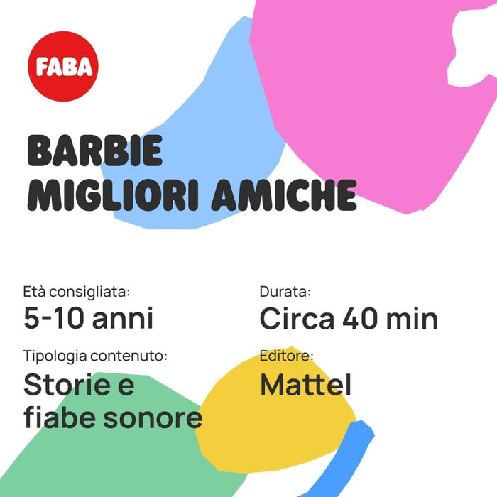 FABA Barbie Migliori Amiche - FFR15601
