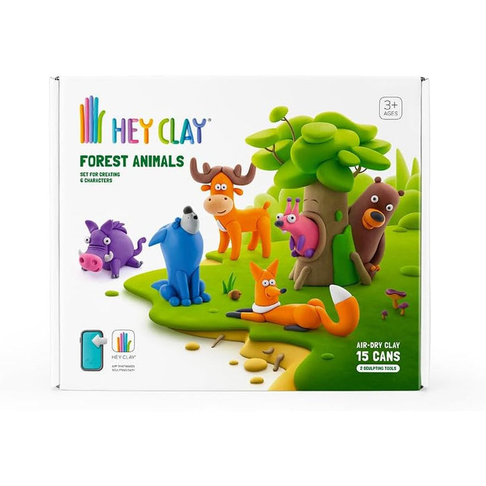 Set 17 Animali Del Bosco In Legno Intagliati A Mano - PoppyBabyCo