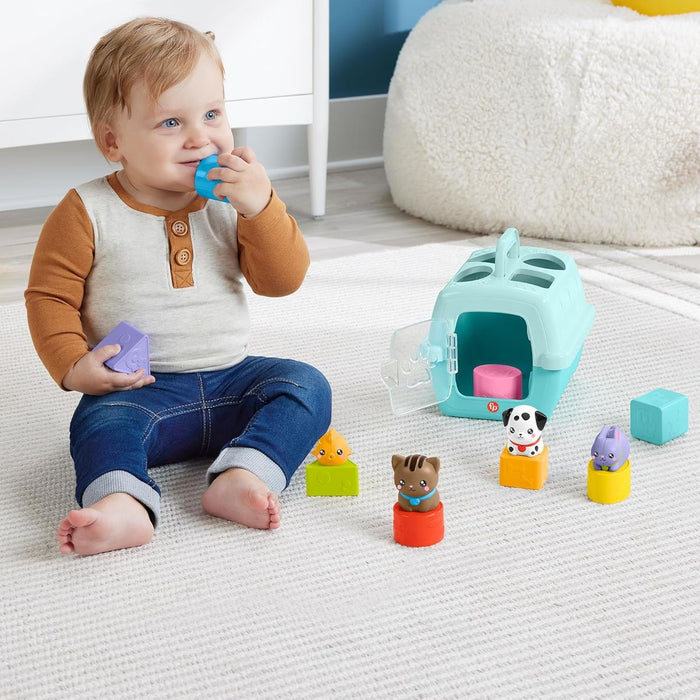 FISHER PRICE Transportino Animali Con Forme - HTW93