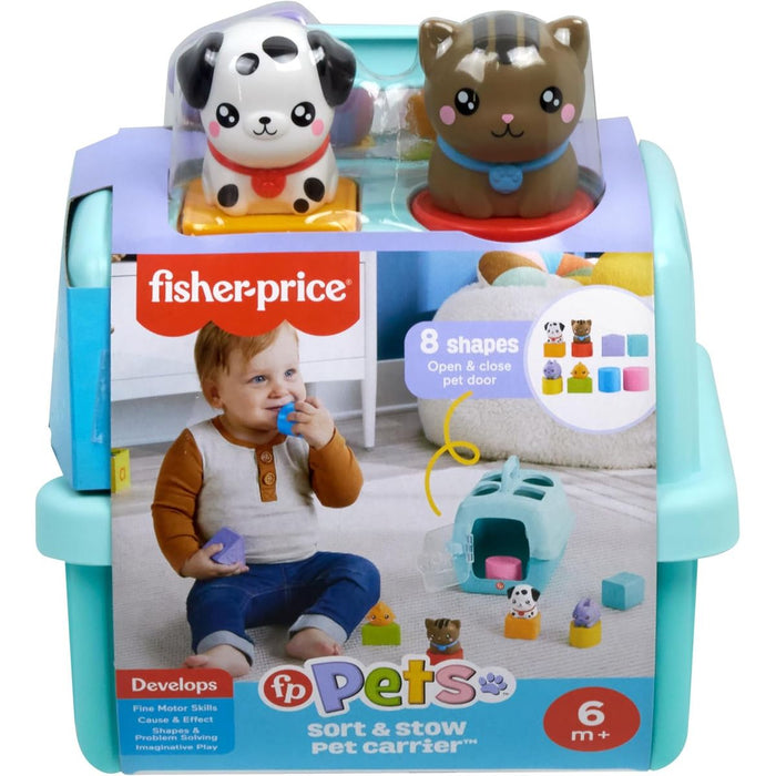 FISHER PRICE Transportino Animali Con Forme - HTW93