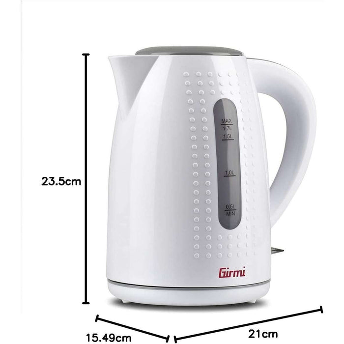 GIRMI Bollitore Bianco 1,7Lt - BL2201