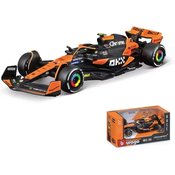 GOLIATH Burago F1 Mclaren Mcl38 24 Norris 1:43 - BRG18-38114