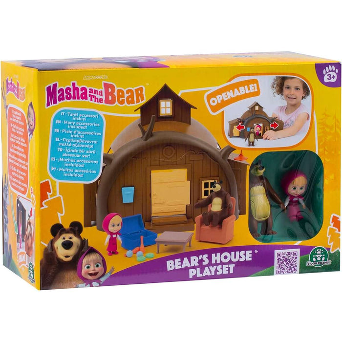 GIOCHI PREZIOSI Masha Playset Casa Con 2 Personaggi - MHA22000