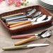GUZZINI Set 24 Pezzi Posate Pop Verde Salvia - 127500176