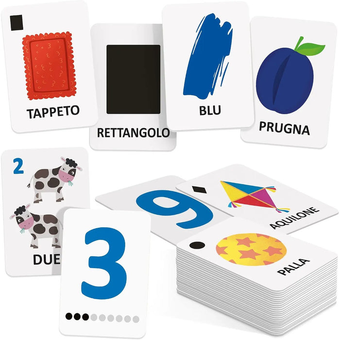 HEADU Carte Vitamine Gioco Numeri Forme E Colori