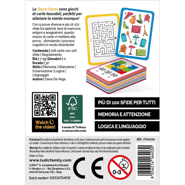 HEADU Tasca Cards Sfide Allenamente