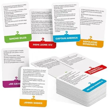 HEADU Tasca Cards Personaggi Misteriosi