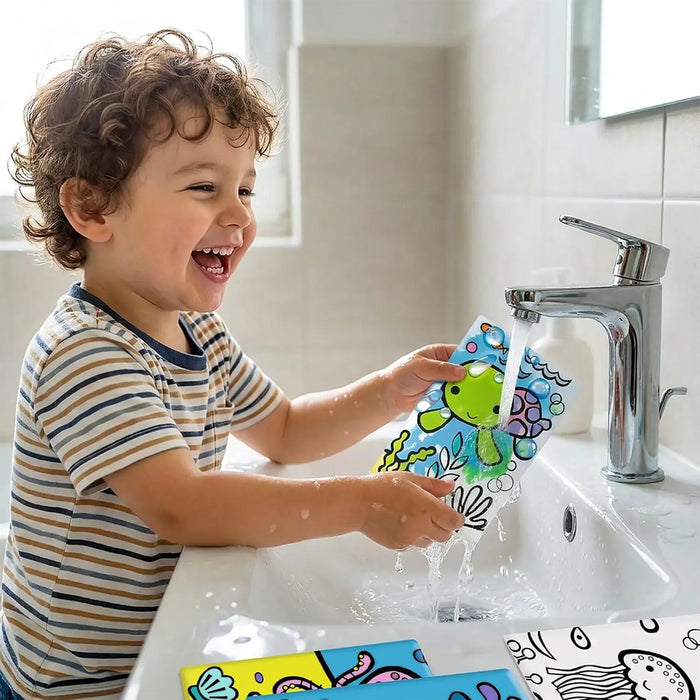 HEADU Flashcards Baby Bath