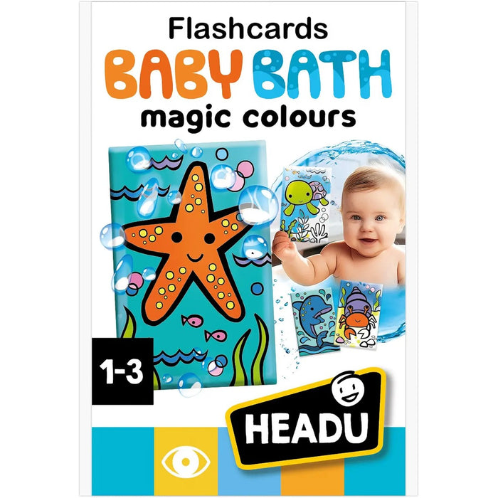 HEADU Flashcards Baby Bath