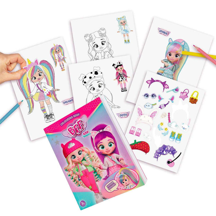 IMC TOYS Bff Colouring Book - 916715