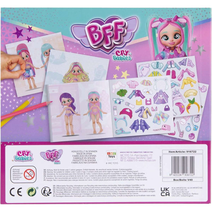 IMC TOYS Bff Fashion Sticker Book - 916722