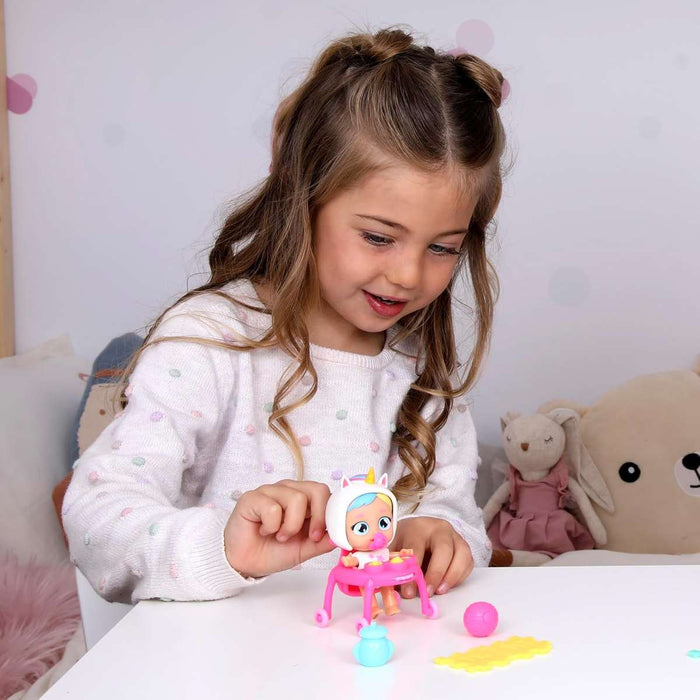 IMC TOYS Bambola Cry Babies Dreamy Con Girello Interattivo - 924260