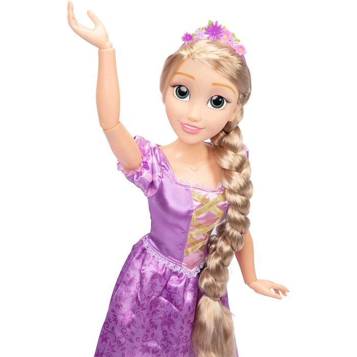 JAKKS PACIFIC Disney Princess Bambola Rapunzel Mille Pose Grande 80 Cm - 223574