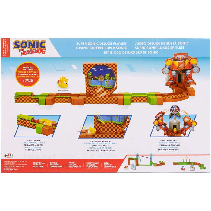 JAKKS PACIFIC Sonic The Hedgedog Go Go Racers Pista - 423344