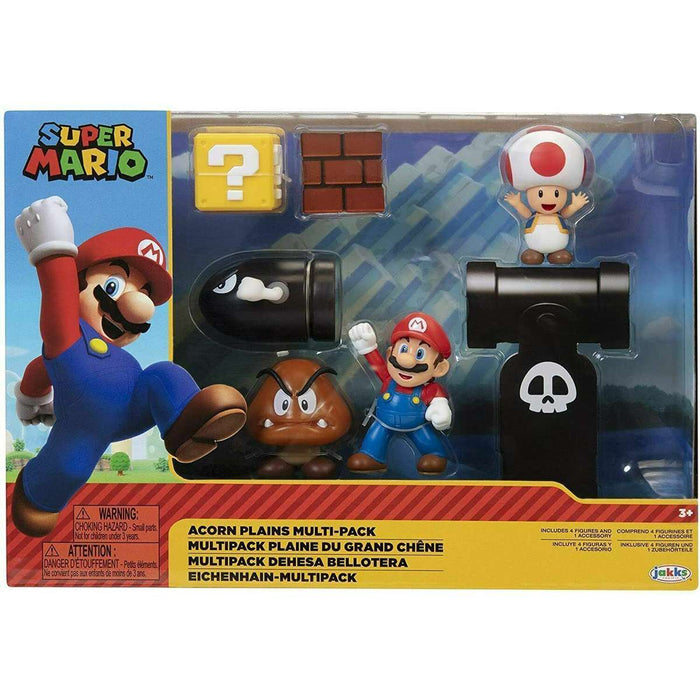 JAKKS PACIFIC Super Mario Playset Piana Delle Ghiande - 64510-4L