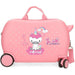 JOUMMABAG Valigia Cavalcabile In Abs Unicorno Rosa - 130046104070