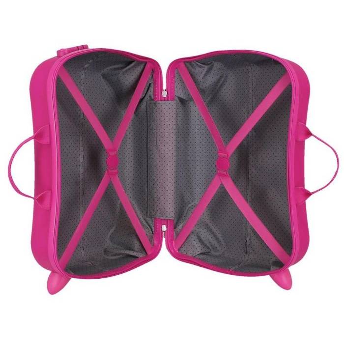 Valise à Roulettes Minnie Fiori - ABS Rigide - 34L - Bagage à Main Enfant - Disney - Neuve