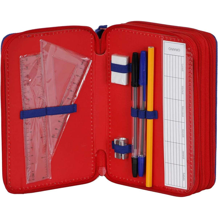 KARAKTER MANIA Astuccio Triplo Spiderman Con Accessori - 06658