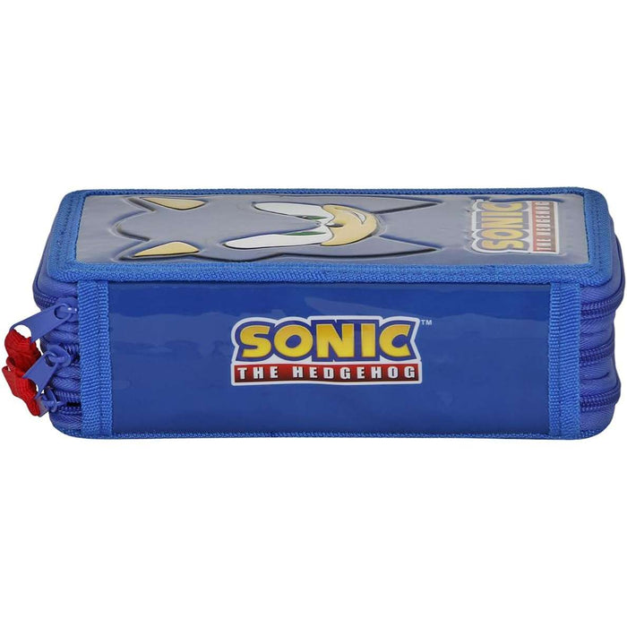 KARAKTER MANIA Astuccio Triplo Sonic - 06677