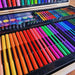 KOOPMAN Set Valigetta In Legno Arte Disegno 112Pz - 114200020