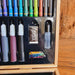KOOPMAN Set Valigetta In Legno Arte Disegno 112Pz - 114200020