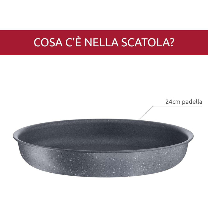 LAGOSTINI Padella Cm 24 Ingenio Mineralis Green - 12164040124