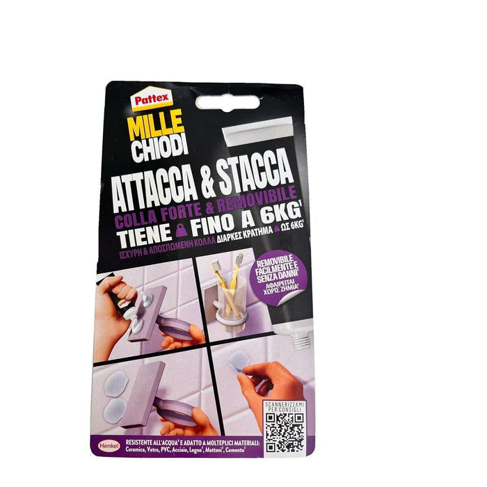 HENKEL Pattex Millechiodi Attacca Stacca 44 G - HEN3000150