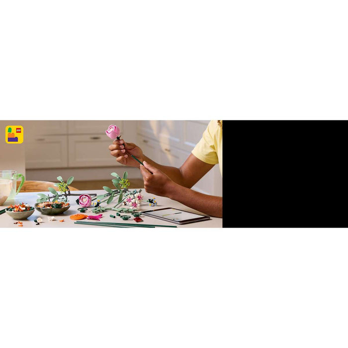 LEGO Bouquet Di Fiori Rosa - 10342