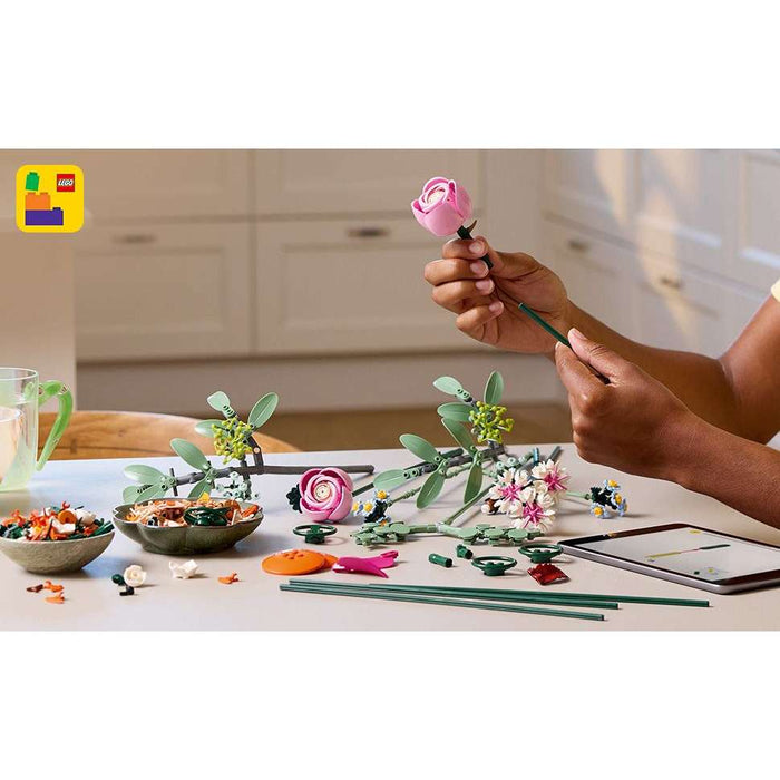 LEGO Bouquet Di Fiori Rosa - 10342