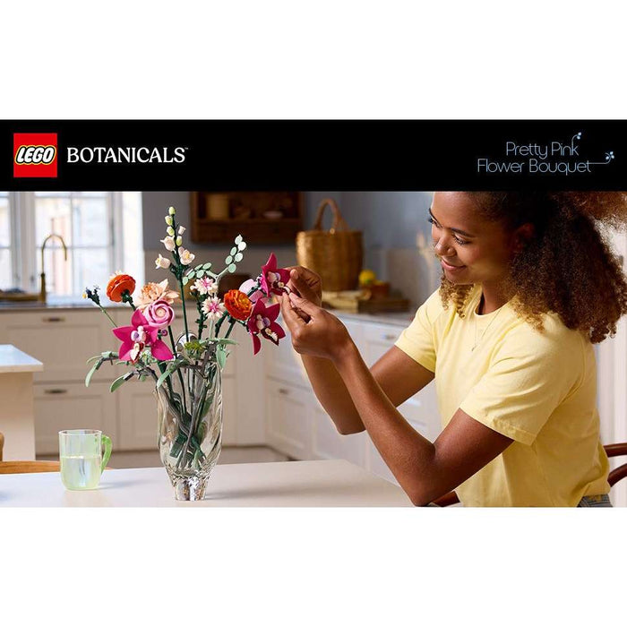 LEGO Bouquet Di Fiori Rosa - 10342