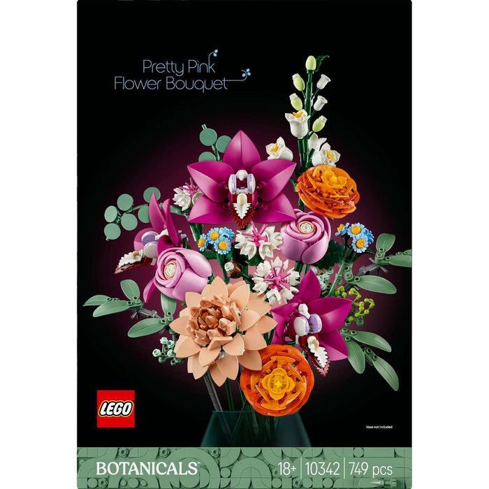 LEGO Bouquet Di Fiori Rosa - 10342