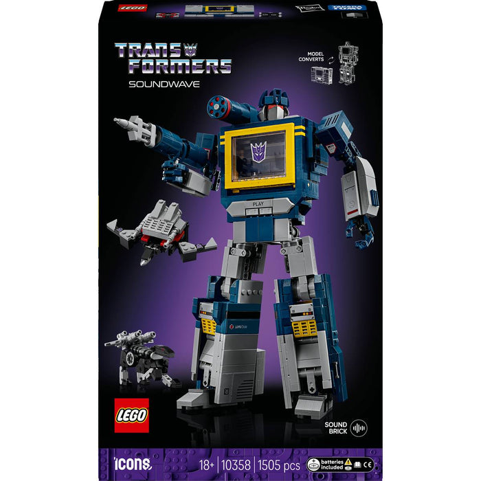 LEGO Transformers: Soundwave - 10358