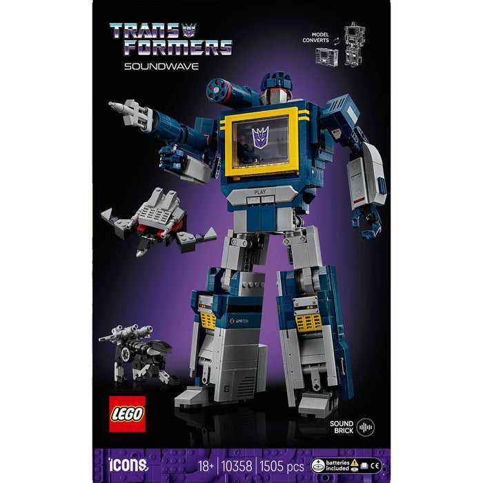LEGO Transformers: Soundwave - 10358