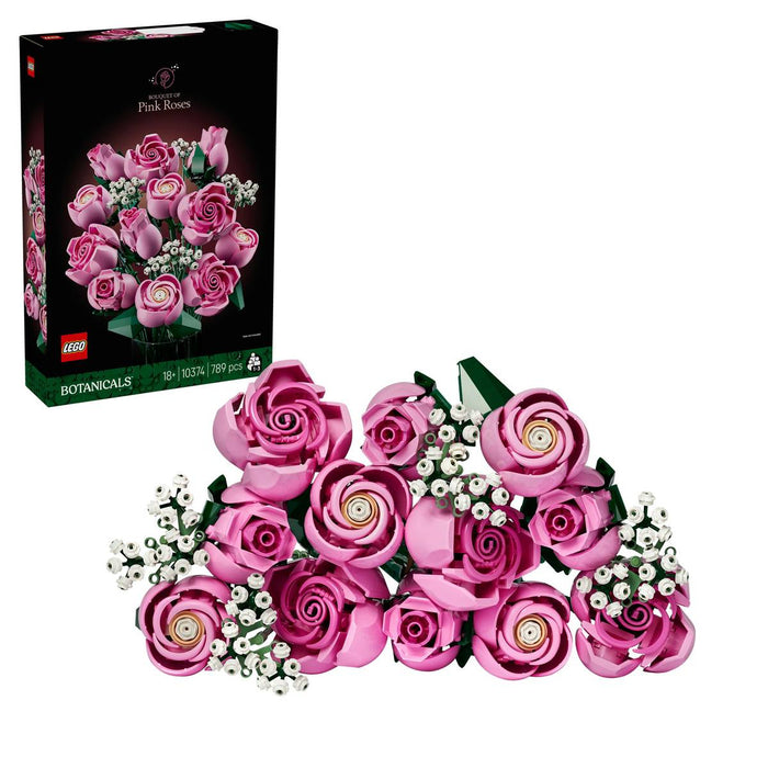 LEGO Bouquet Di Rose Rosa - 10374