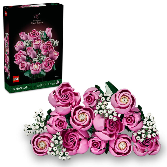 LEGO Bouquet Di Rose Rosa - 10374