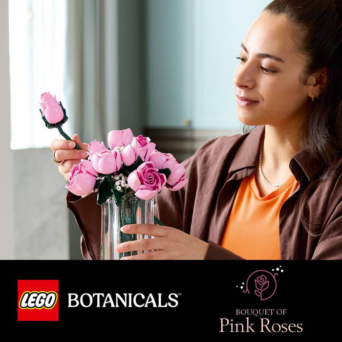 LEGO Bouquet Di Rose Rosa - 10374