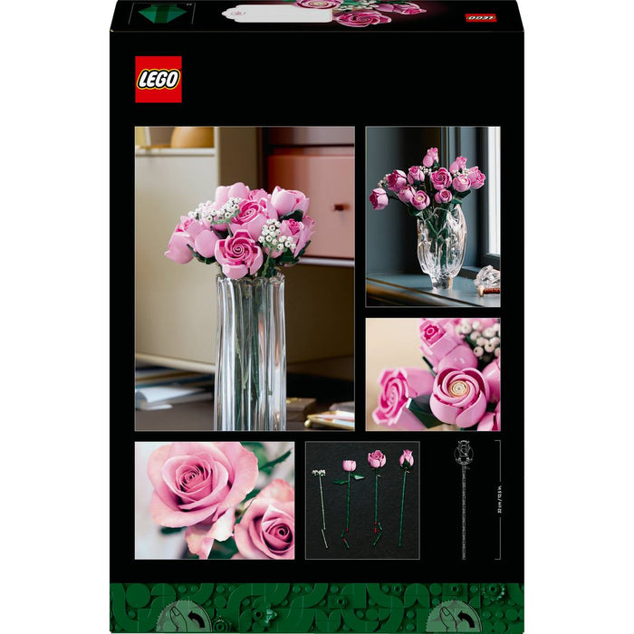 LEGO Bouquet Di Rose Rosa - 10374