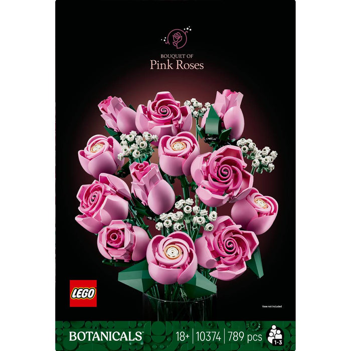 LEGO Bouquet Di Rose Rosa - 10374