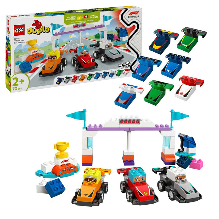 LEGO Auto Da Corsa E Piloti Team F1® - 10445
